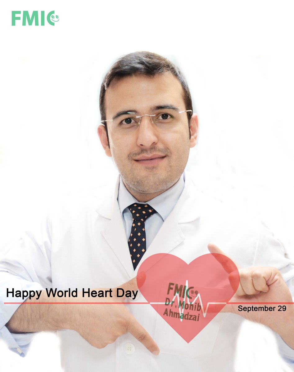 FMICKabul's tweet photo. While celebrating #worldheartday2020 , let us be loyal to our hearts by:
•Going for #heartcheckups
•Promising ourselves to #eathealthy &
•Living happy + spreading happiness!
Best wishes on World Heart Day to you all! https://t.co/PLfs8ggUjB