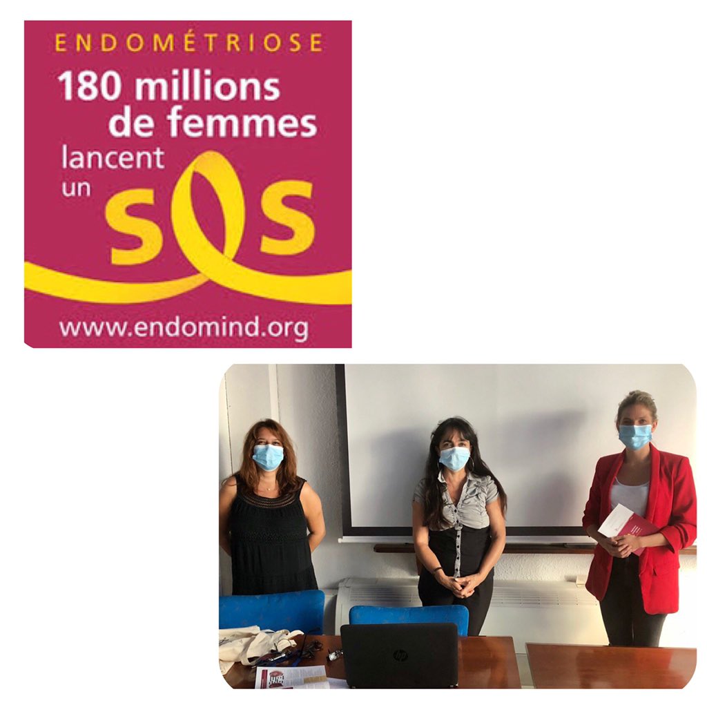 CMUSCHOTTI's tweet photo. J’ai rencontré, avec Chantal MOLINES, la Déléguée départementale aux droits des femmes et à l'égalité, en Préfecture, Madame Nathalie CLARY la Présidente de l’association Endomind, qui œuvre pour la reconnaissance de l’endométriose.
#endometriose #endomind @molineschantal https://t.co/rub9cUyO8I