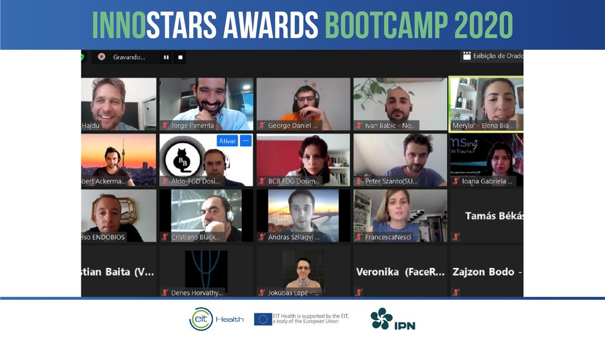 IPNunes's tweet photo. 👨🏻⚕️ EIT Health InnoStars Bootcamp by @IPNunes, destinado a startups da área da saúde e ciências da vida. Realizou-se online.
#institutopedronunes #EITHealth #Innostars #Bootcamp
@healthinnostars @EITHealth https://t.co/hM38NbSnri
