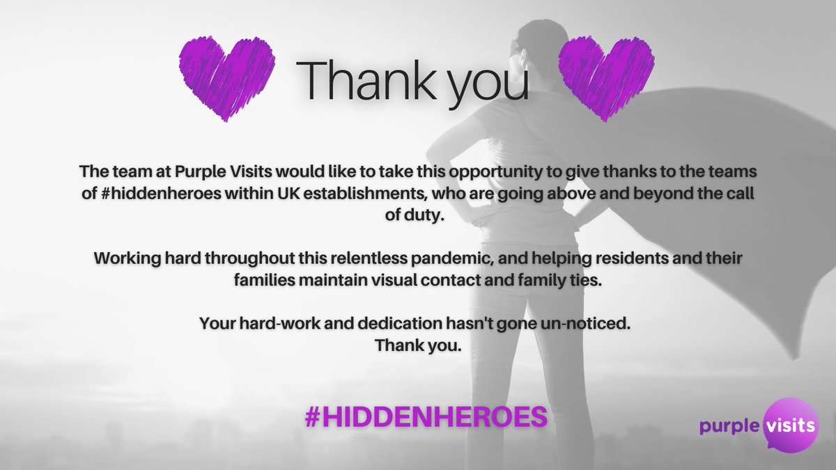 Happy #HiddenHeroesDay 💜

You are all seen, and all appreciated 💜@ButlerTrust