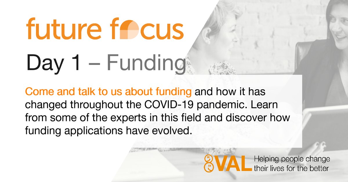 valonline's tweet photo. This year's Future Focus conference is taking place over 3 days - find out more: https://t.co/TIIzbs4CJG

Book your FREE tickets for Day 1 - Funding:
https://t.co/zT8PZDXza0 https://t.co/FrB04ru3wx