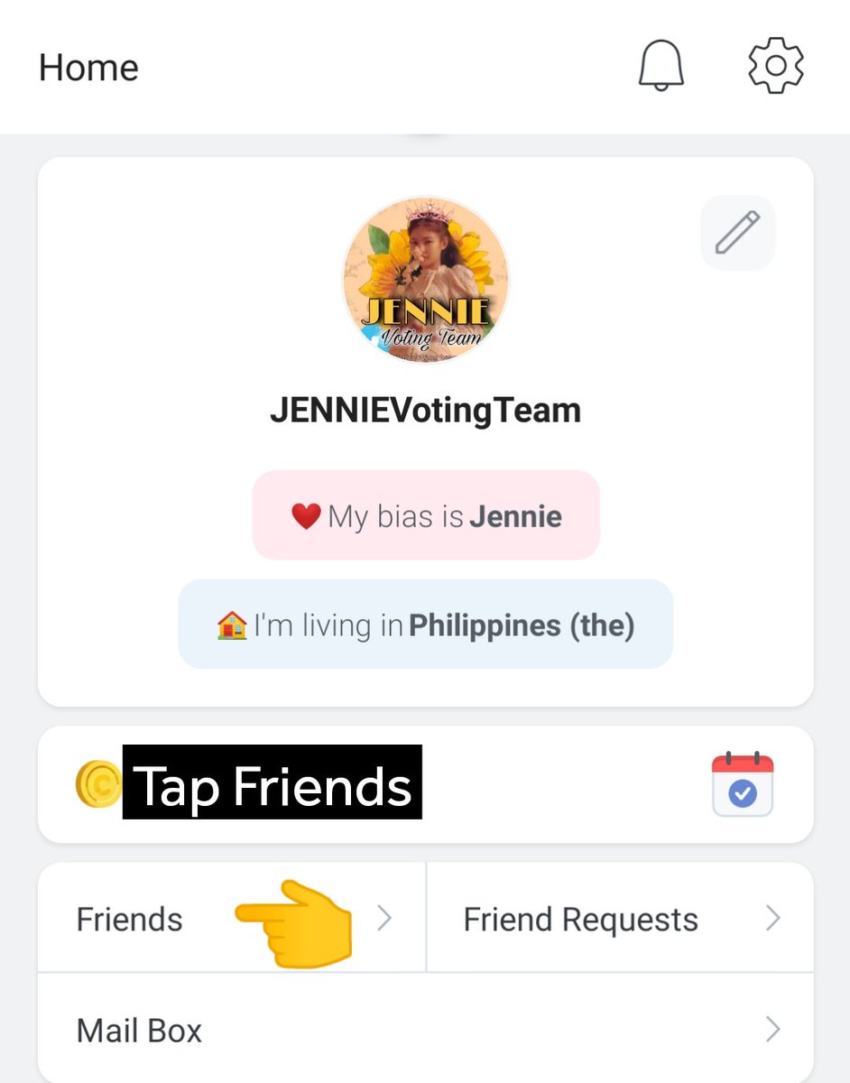 Step 6:Send voting tickets to your friends!!You can send 150x a day!!Friend receives  6 votes per sendNote:-Make sure you add 50 true Jensetters/Blinks!!