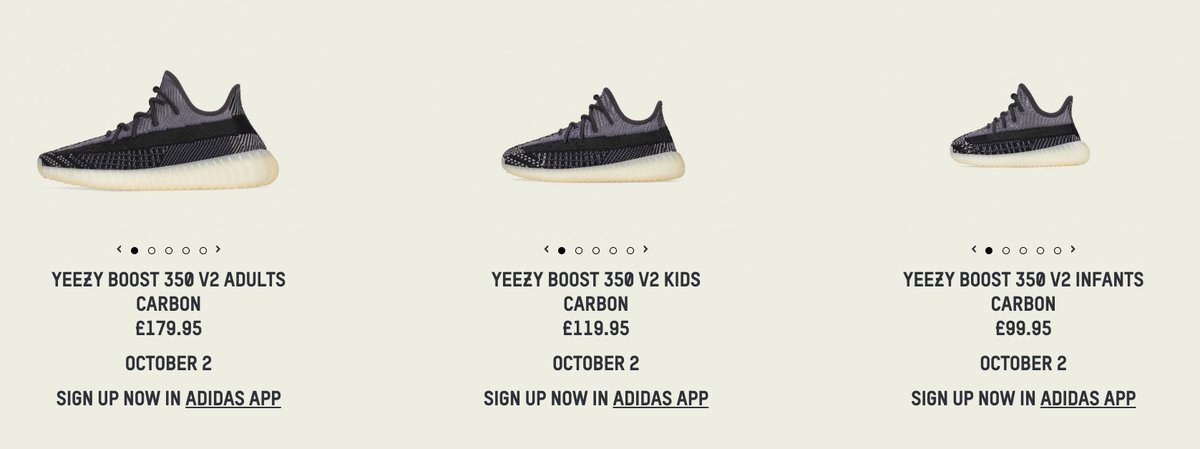 yeezy carbon restock