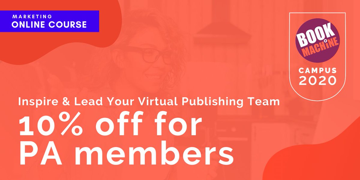 PublishersAssoc's tweet image. Transform your virtual meetings and learn how to create engaging training sessions on the next #BookMachineCAMPUS course Inspire &amp;amp; Lead Your Virtual Publishing Team.

Join @LauraSummersNow for 3 engaging live sessions from 8 October.

Book your spot: ow.ly/CMbE50BE1HG