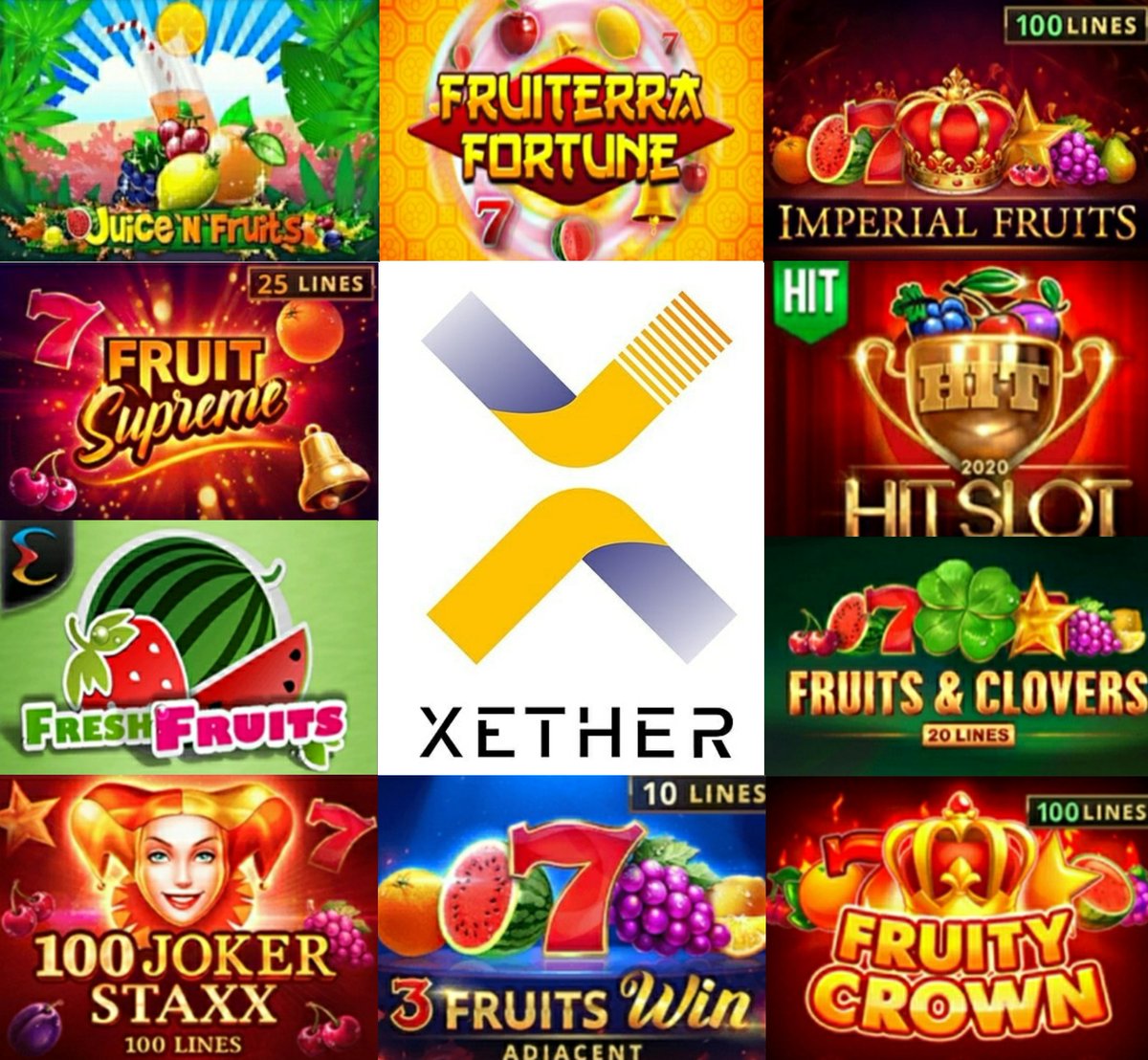 xetherio's tweet image. 💥Fruit boom on Xether.io🍒
🤑Bright, juicy winnings are already waiting for you .💰
💯From 5 to 100 winning lines in slots from different providers.🎰
😎Go to , choose a slot for every taste and take your cryptocurrency!💸
#dapp #trx #casino