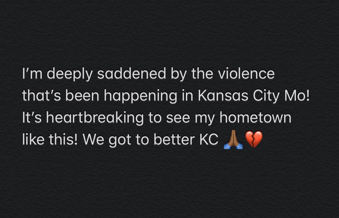 MalachisWorld27's tweet photo. We got to better KC 🙏🏾💔 #KansasCity #KcArea https://t.co/wFvkyo5ZUe
