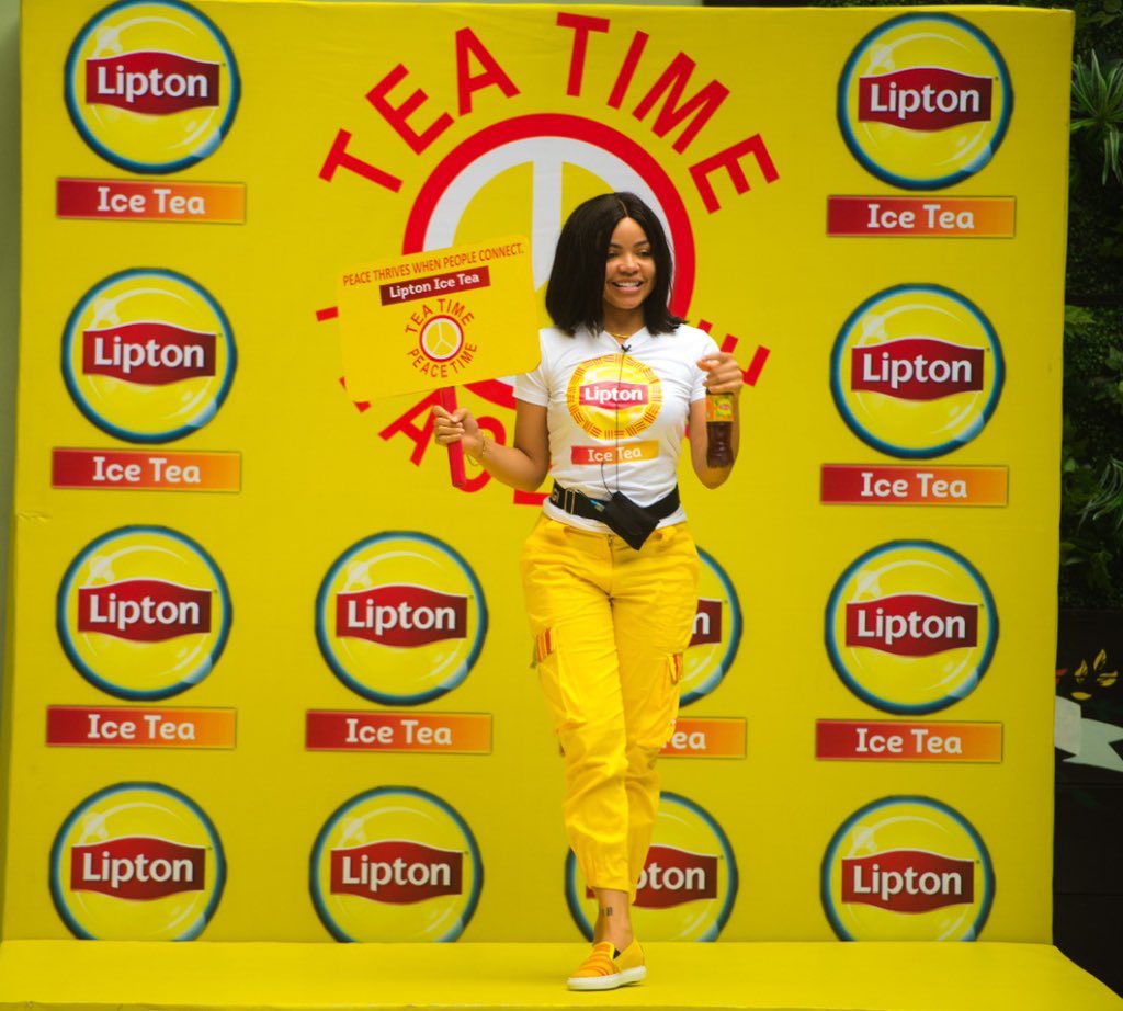 Lipton Ice Tea  already an influncer ayeee   #NengiTheBrand  #NengiToTheWorld