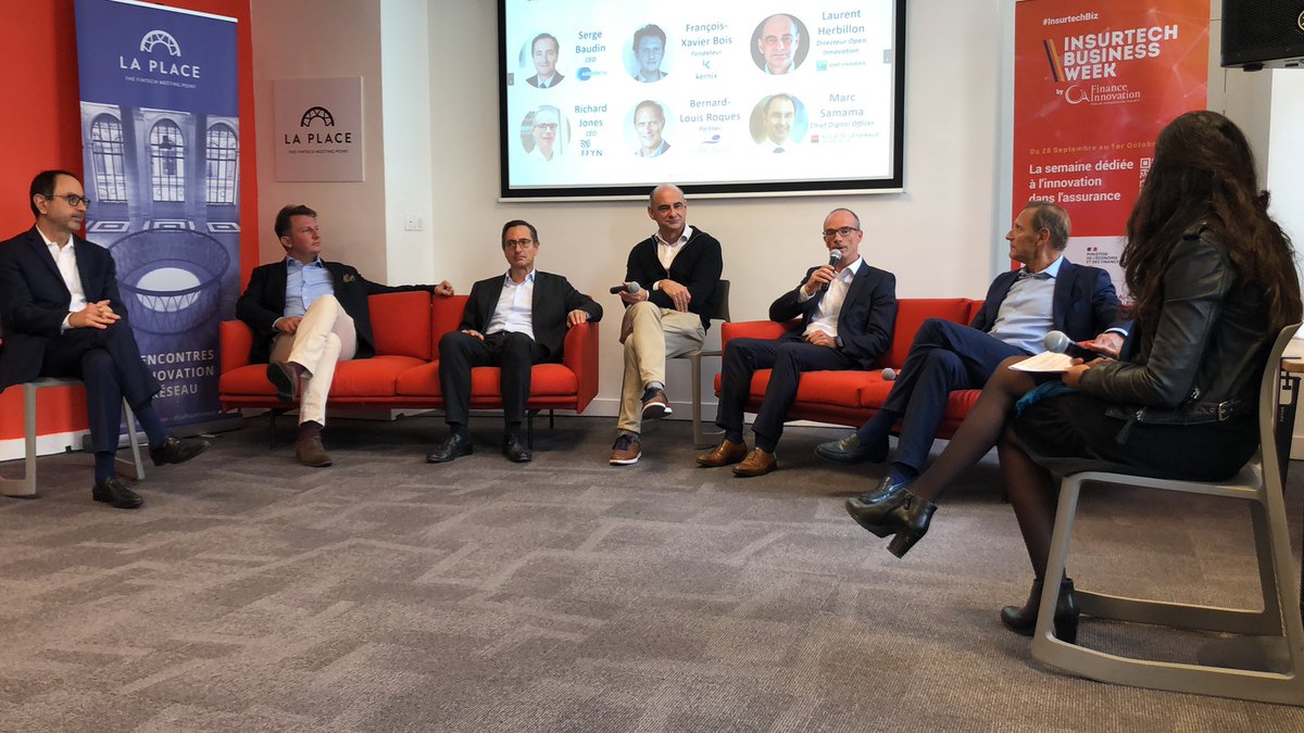 Dernière table ronde de la matinée : « Experiences de #collaboration : se différencier et améliorer ses services grâce aux #Fintech » avec <a href="/C_FinTech/">Chirine B.</a> <a href="/FinastraFS/">Finastra</a> , Richard Jones <a href="/FFYN_CO/">FFYN - Connecting Fund Professionals</a> , FX Bois <a href="/Kernix/">Kernix</a> , <a href="/TheSergeBaudin/">Serge Baudin</a> <a href="/addventa/">ADDVENTA</a> ,<a href="/blroques/">Bernard-Louis Roques</a> , Marc Samama et @laurenherbillon