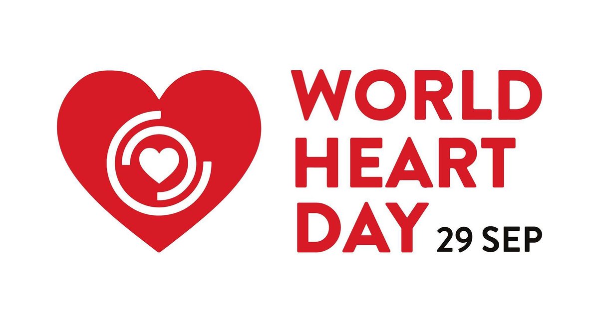 Today is #WorldHeartDay.  It’s a day where people from around the world raise awareness of cardiovascular diseases.  Let’s use our hearts to spread love and stay healthy!