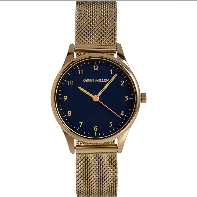 Gold Mesh WatchAvailable to OrderPrice-24,000Description————-This watch features a gold tone design with a mesh strap and round case. It has a black face and displays the signature branding to the centre.At Rola’s Corner, you get the value for your money  Send a DM