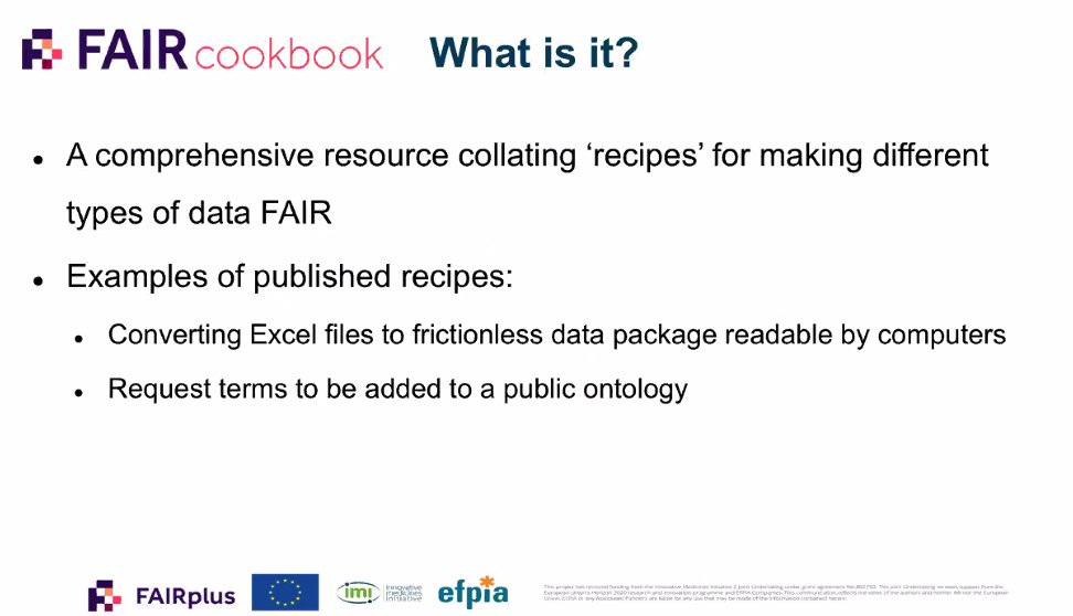 propicee's tweet image. @satagopam @elixir_lu  #FAIRdata @FAIRsharing_org #FAIRcookbook