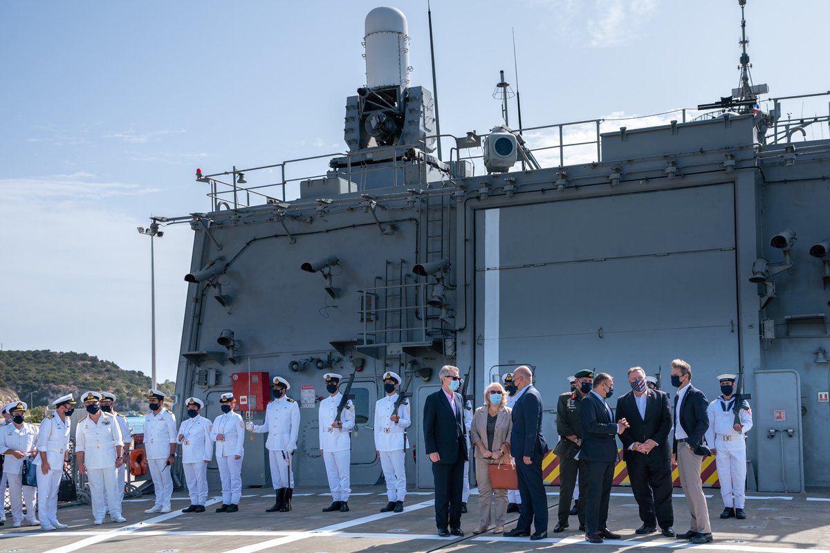 Deeply impressed by my visit to <a href="/NSA_SoudaBay/">NSA Souda Bay</a>. Thanks to the Mutual Defense Cooperation Agreement <a href="/NikosDendias/">Nikos Dendias</a> and I signed last year, our military-to-military relationship has been enhanced significantly. The strong <a href="/NATO/">NATO</a> Alliance continues to contribute to regional security.