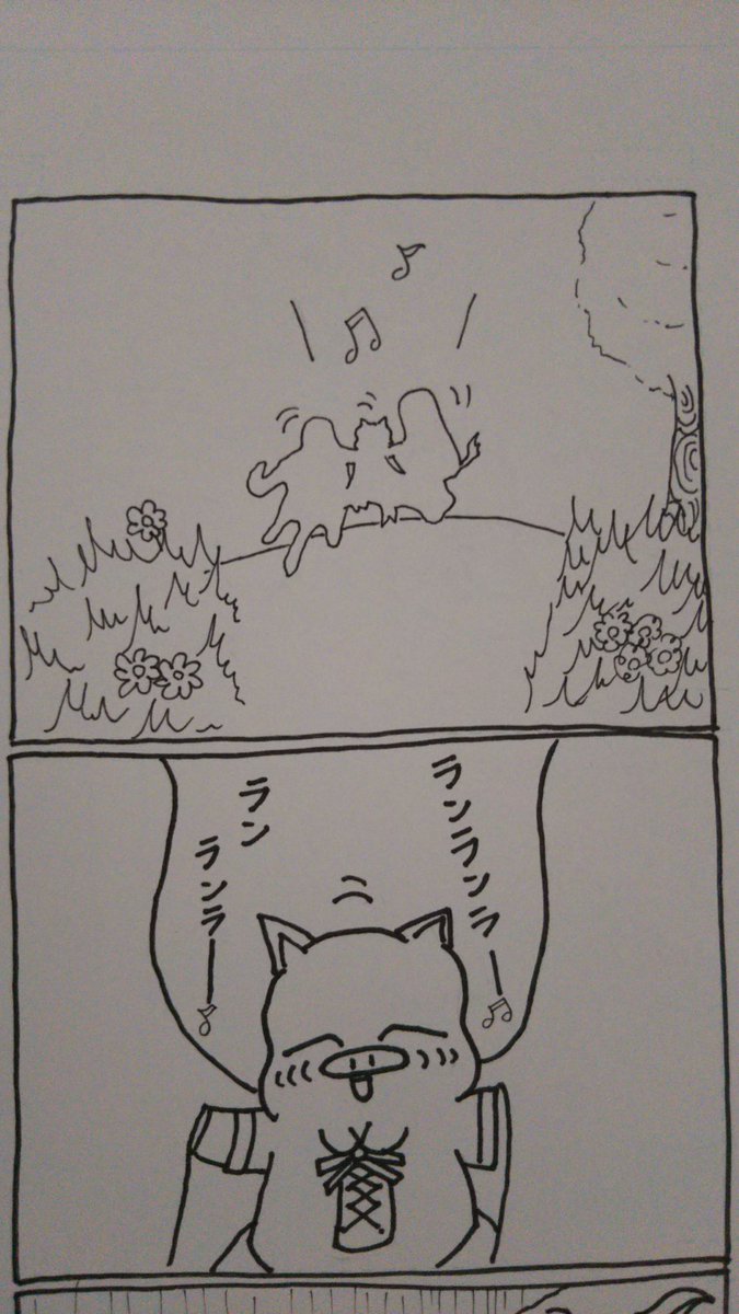 『こぶたのハムちゃん』
落書きハムちゃんシリーズ

フランダースの犬 をイメージして『ランランラー♪』お願いしますなのだ‼️?
#こぶたのハムちゃん #美飾家 #ゑ仮記 #夏色の筆 #芸術の輪 #ツーティエ #8コマ漫画 