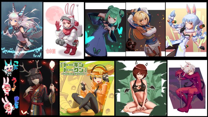 #今月描いた絵を晒そう 