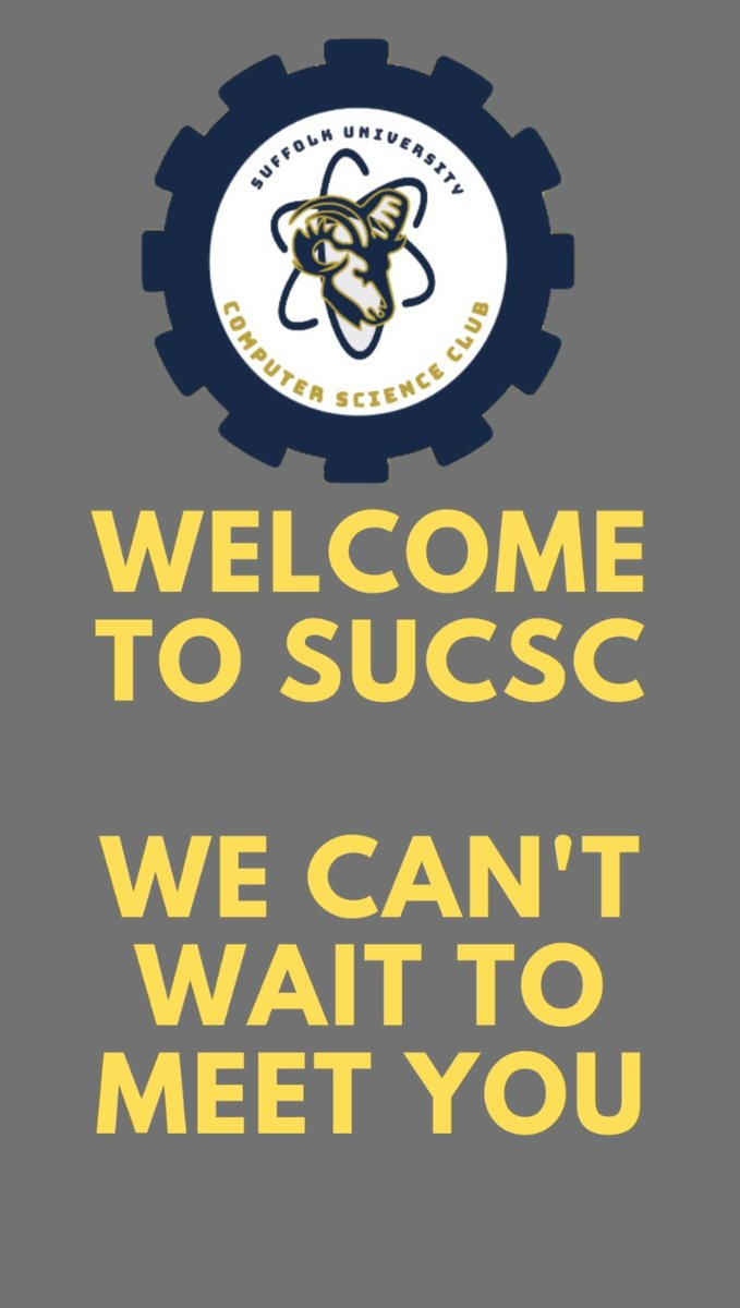 Check out our Instagram for our new e-board. Things look promising this semester for the computer club. 
Also, our 1st meeting will be Oct 1st, 1pm. Can't miss it. 
Can't wait to meet you!!
