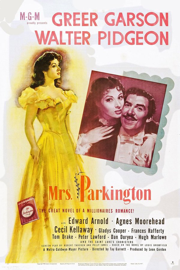  #GreerGarson was also nominated for  #BestActress by  @TheAcademy for her performances in  #GoodbyeMrChips,  #BlossomsInTheDust,  #MadameCurie,  #MrsParkington,  #TheValleyOfDecision, and  #SunriseAtCampobello. #TCMParty  #BornOnThisDay  #BOTD