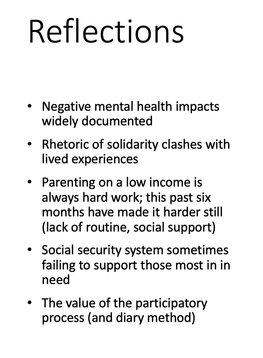 Parenting on a low-income is always hard work; but it's become harder still since COVID hit. The social security response falls short in providing adequate support to parents & their children, with inevitable negative impacts for mental health of affected parents & their children