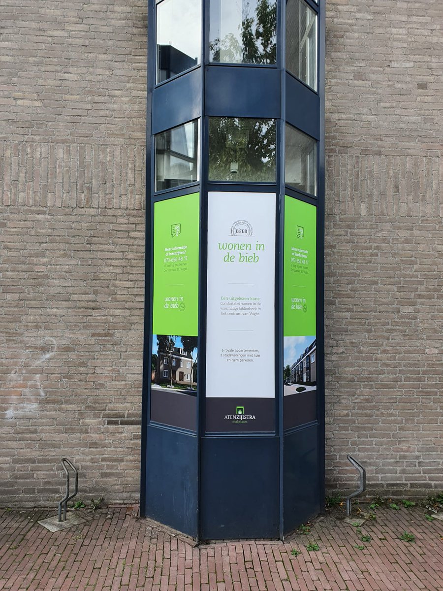 Wonen in de oude Bibliotheek van Vught. Een uitgelezen kans!
De verkoop is gestart! Vanaf vandaag kunt u zich inschrijven voor de 6 appartementen en 2 stadswoningen.  Tel: 073-6564817 of info@atenzijlstra.nl. mve.to/MjAyODA4OQ
