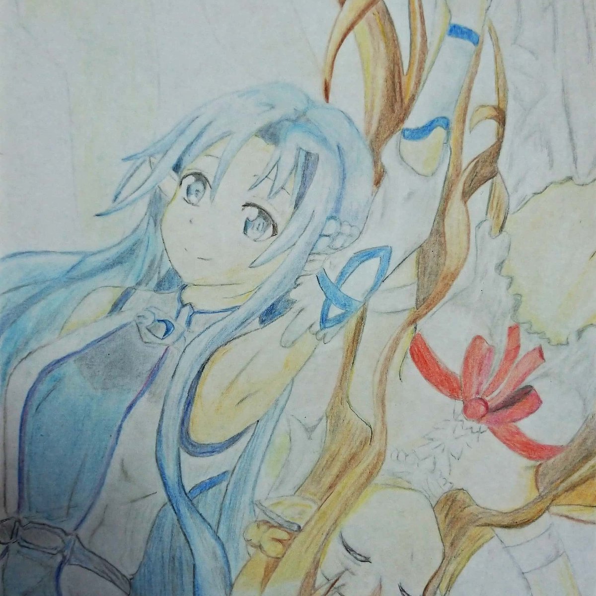 asuna93kt's tweet photo. #SAO #sao_anime  #アスナ #アスナ誕生祭 #アスナ誕生祭2020 #模写
アスナの誕生日！(*ﾟ▽ﾟﾉﾉﾞ☆ﾊﾟﾁﾊﾟﾁ 新規2作追加できた！
レベルアップわかるかな？
可愛いし 初めてちゃんとハマったアニメのヒロイン！かっこいいし可愛いし最高ありがとう
ｵﾒﾃﾞﾄｳ٩( ᐛ )و https://t.co/qup6ECy0RN