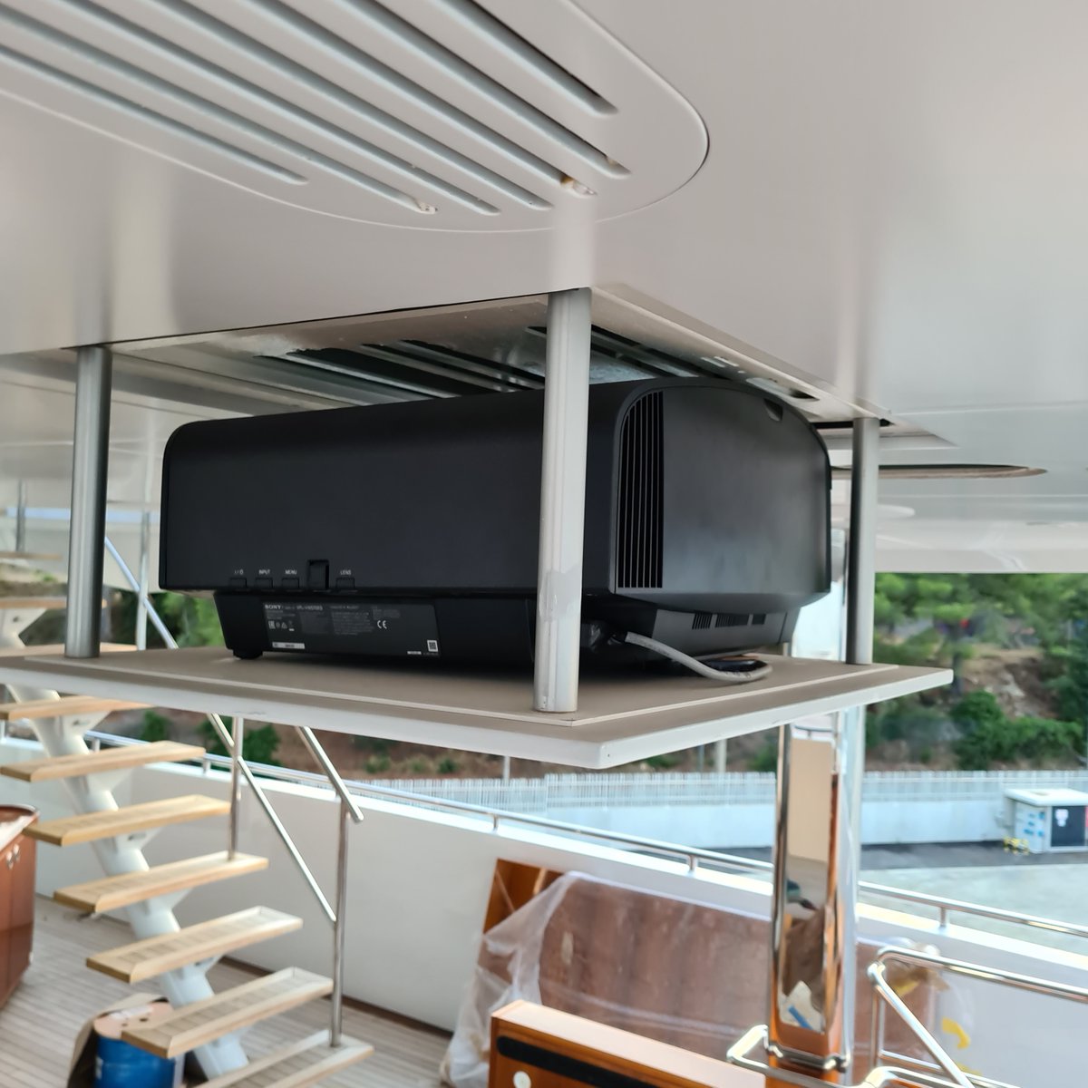 AdvancedIntegr1's tweet photo. Yet another update from our 50m yacht project in Marseille.
 
Here we installed a bespoke projector lift.

Contact us to discuss your next yacht automation project!

#megayacht #yachtautomation  #workinprogress #bespokesolutions #AdvancedIntegration #GivingYouFullControl https://t.co/pSlUS1NZgu