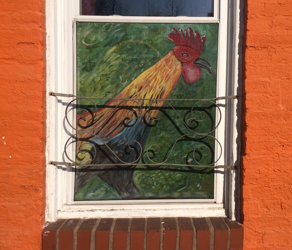 This Oct. 5-11, painted screen works from The Painted Screen Society of Baltimore will be on-display at the B&amp;O &amp; special screen painting demos will be held on Sat. &amp; Sun., Oct. 10 &amp; 11! BORail.events/ScreenPainting

#PaintedScreens #Baltimore #Art #ArtDemonstration #MyBmore