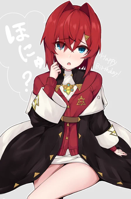 誕生日おめでとう実はVの沼にハマったのはオススメにでてきたアンジュがきっかけだからお祝いできて嬉しい。 #アンジュ爆誕 #絵ンジュ 