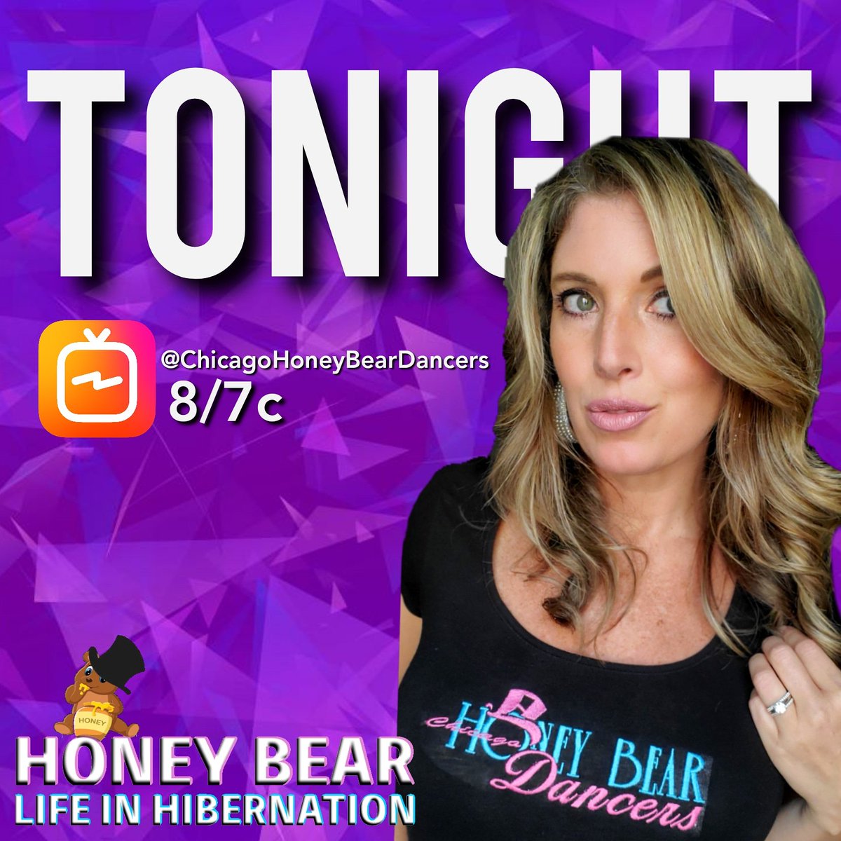Tonight's the night! Let's see what deez Bears have been up to. Tune in to instagram, IGTV at 8/7c for the premiere episode of "HONEY BEAR Life In Hibernation. Set those alarms! ♥️🕖

FOLLOW and VIEW SHOW HERE: instagram.com/chicagohoneybe…

#dancers #realityshow #TuesdayMorning #smile