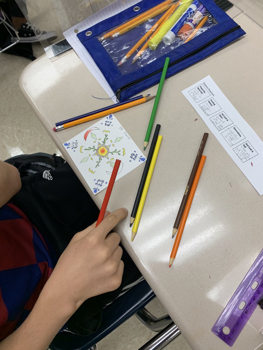 Rebecca Page (@senora_page) on Twitter photo Going to have to sanitize a lot of supplies, but...#worthit We studied colors and talaveras in Survey today. Can’t wait to hang these up! <a href="/DMSPanthers1/">Discovery Middle</a> #dmslearn #mcslearn Going to have to sanitize a lot of supplies, but...#worthit We studied colors and talaveras in Survey today. Can’t wait to hang these up! <a href="/DMSPanthers1/">Discovery Middle</a> #dmslearn #mcslearn
