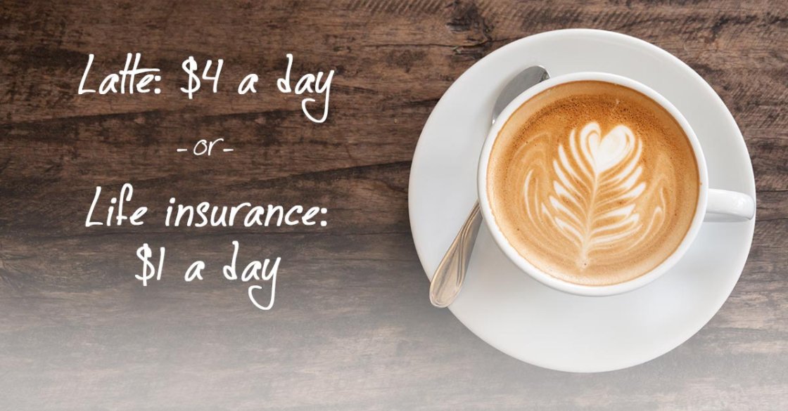 Life insurance is more affordable than most people think. Chances are, you can fit it into your budget! #NationalCoffeeDay #LIAM20