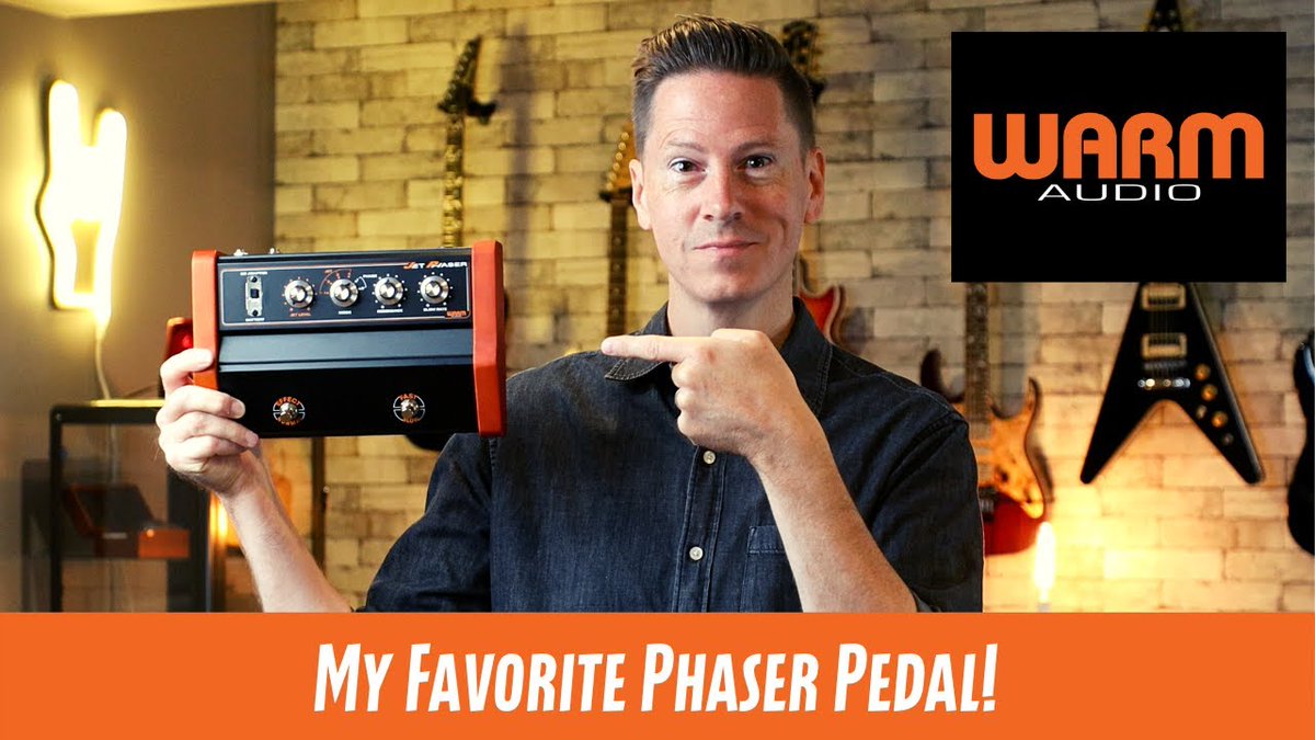 WarmAudio's tweet photo. JP reviews the WA-JP! Hear the Jet Phaser in action on guitar, bass, and vocals thanks to this awesome review by @SquadCar37!
Watch the video here: https://t.co/Dw5eOQilUk
#warmaudio #jetphaser https://t.co/XGfkcPLN0f