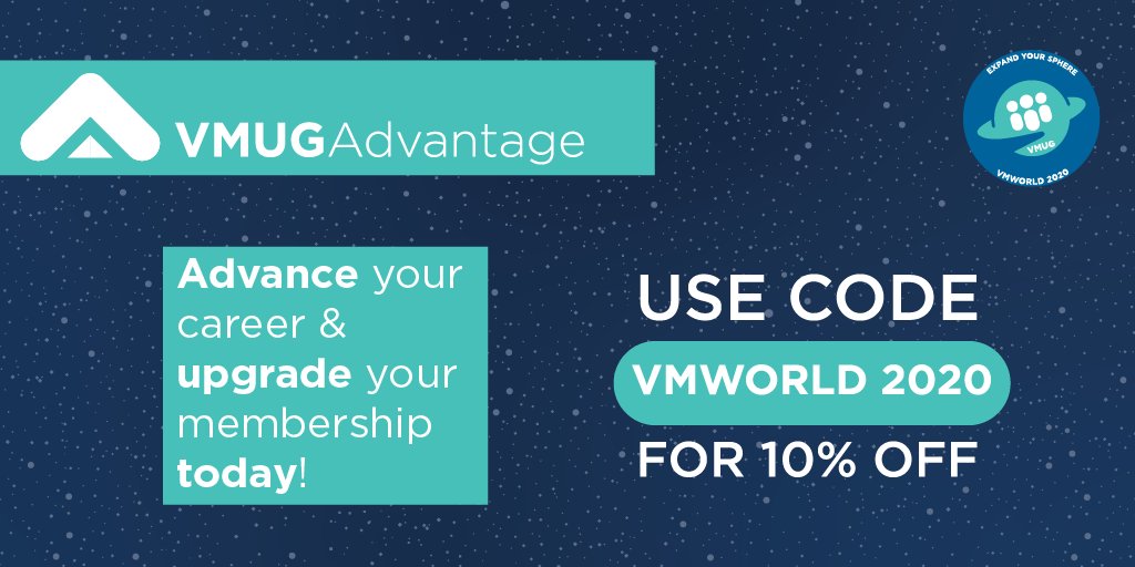 VMUGAdv's tweet photo. During #VMworld, use the code VMWORLD2020 to upgrade your membership and be entered to win:
1. Arcade1Up Counter-Cade (US &amp; Canada only)
2.  FREE year of Advantage 
3. $100 Amazing gift card https://t.co/8s7QExHPpl