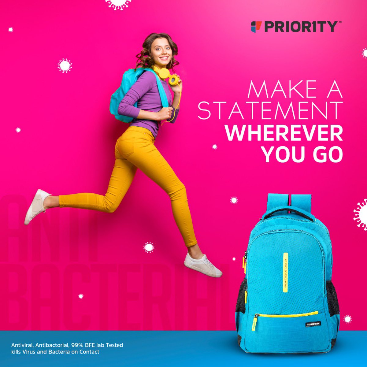 PriorityBags_In's tweet photo. Backpacks that ensure you always stand out! 
#PriorityBags

#PriorityProtect #MakeAStatement #Standout #BackpackLove #BackpacksAreAwesome #StyleStatement #LiveCarefree #BeBold https://t.co/SlhpMgrLJ8