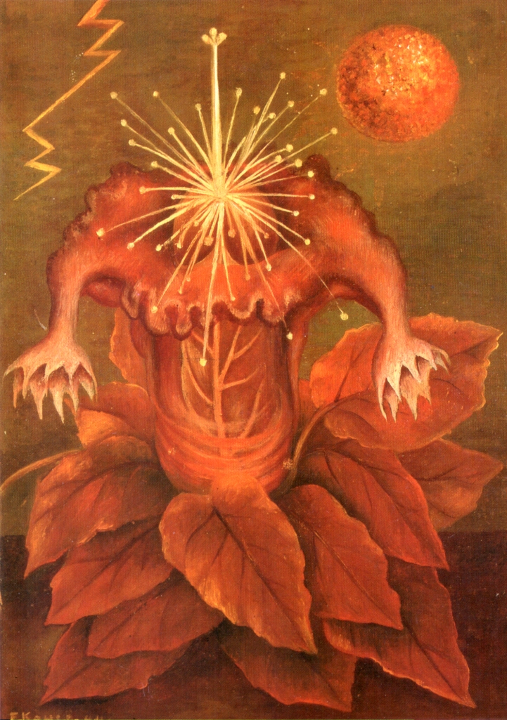 artfridakahlo's tweet photo. Flower of Life (Flame Flower), 1943 #kahlo #surrealism https://t.co/ZjXhYwDyFL
