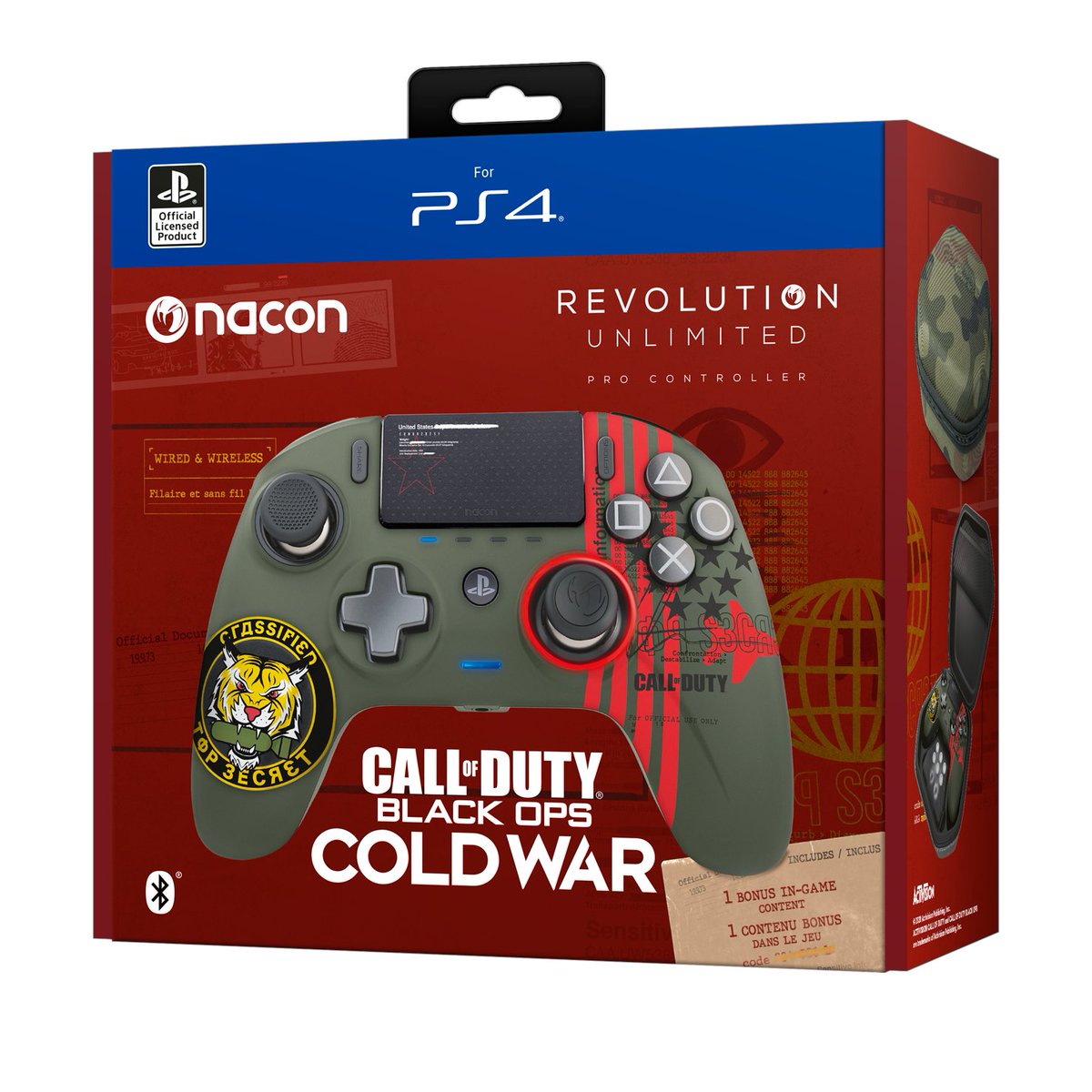 🎮O Nacon Revolution Unlimited Pro Controller - Call of Duty® : Black Ops Cold War chega a 13 de novembro e dá-te conteúdo bónus no jogo.