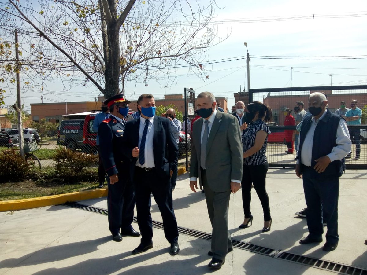 sobretablasOK's tweet photo. #CuarteldeBomberos
El Vicegobernador @OsvaldoJaldo junto a los Leg. @AlbarracinDif , @Berarducciok visitan el cuartel de bomberos de la Ciudad de Concepción,donde harán entrega de un subsidio, acompañan los concejales @gabryjim5 y @JJVargasOk 
⤵ https://t.co/zkp0HMzKYa