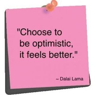Negativity please meet your formidable opponent...optimism! ~ #DTN #ichooseoptimism