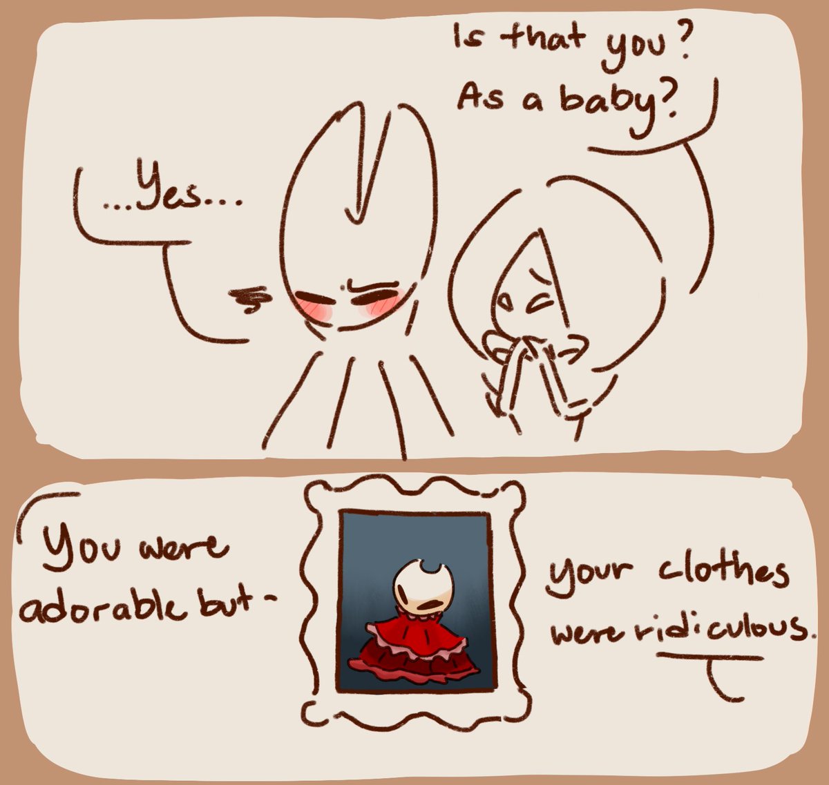 Lace's baby photos looked even gaudier 