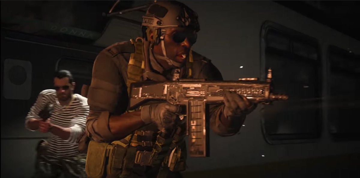 charlieINTEL's tweet photo. Interesting weapon shown in the Battle Pass trailer... 🧐 https://t.co/urogI5Suyx