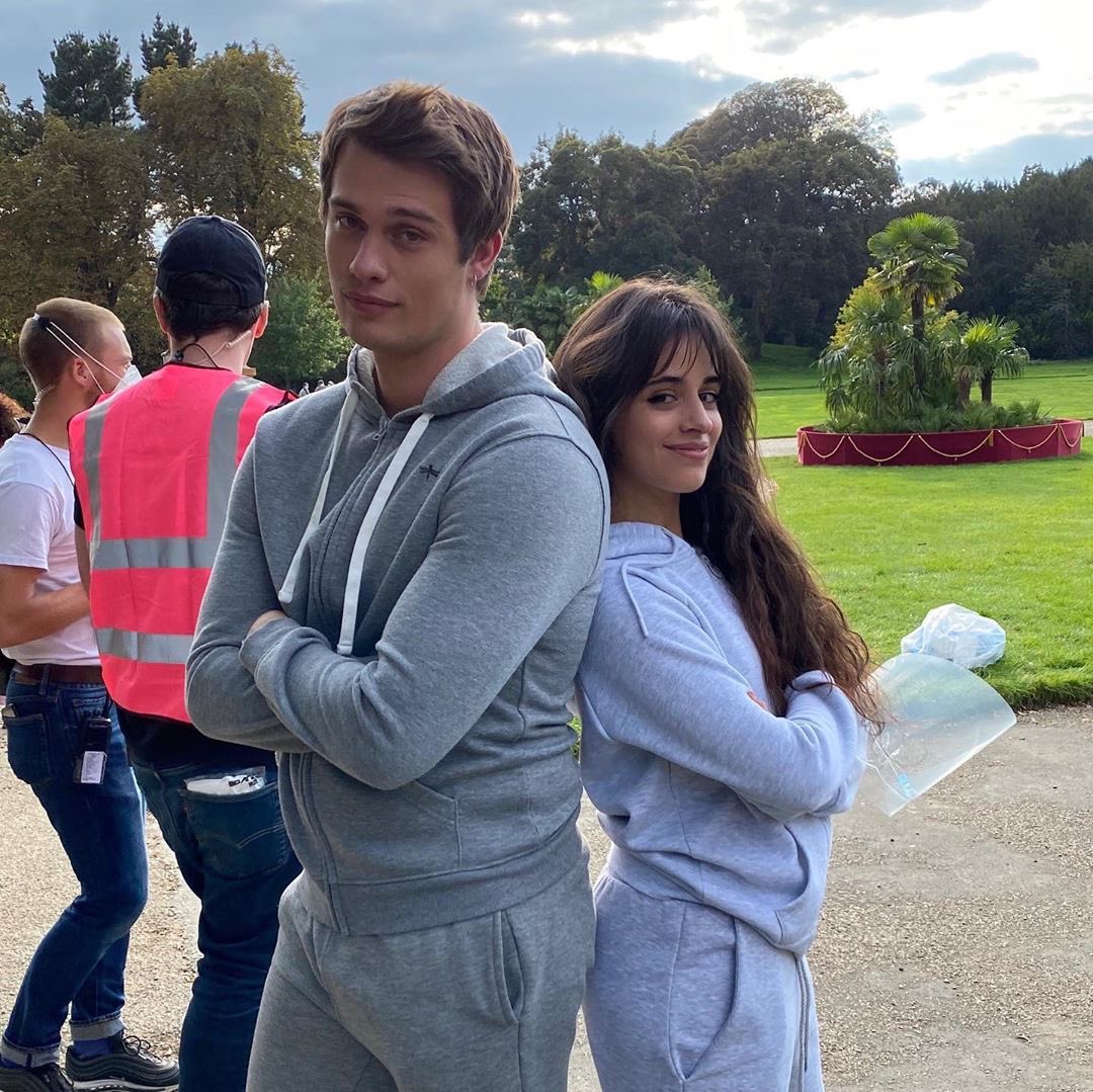 Camila_Cabello's tweet photo. Happy birthday to this guy!!!! ! He plays the prince in our Cinderella film, (spoiler alert: it’s quite a different take on the story 👀) and it’s his BIRTHDAY today ! Can’t wait for u guys to see us be this stupid on the big screen 🥳🥳🥳 love you lots nickster @nickgalitzine https://t.co/DQDPZTBNvV