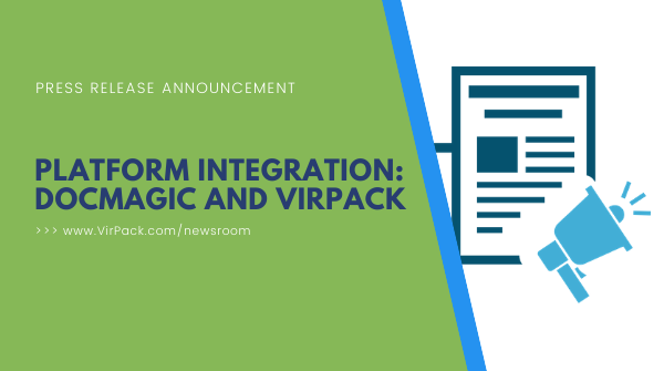 Themortgagebeat's tweet image. VirPack: Press Release: We are pleased to announce our enhanced partnership with @DocMagic, resulting in more secure and efficient e-signature and e-closing processes for our customers. Read more: virpack.com/2020/09/29/doc… #VirPack #DocMagic #PressRelease