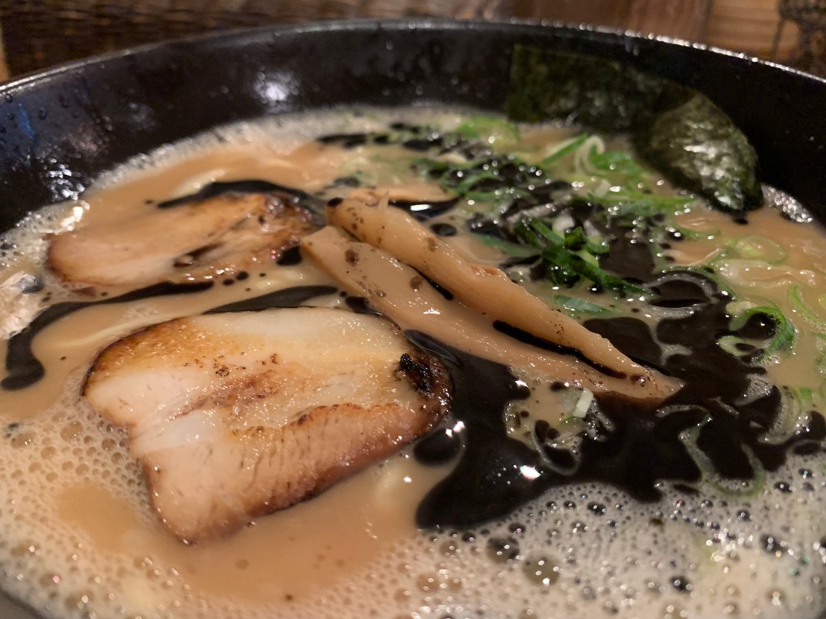 My favorite ramen by far is tonkotsu. Something about carefully-tending pork stock for multiple days always turns out. I'm also a fan of the recent ramen shop trend to crisp up gyoza with "wings" of excess batter before flipping them