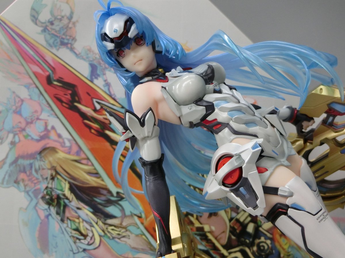 グッスマよりゼノブレイド２のkos Mos Re のフィギュアが届く Togetter