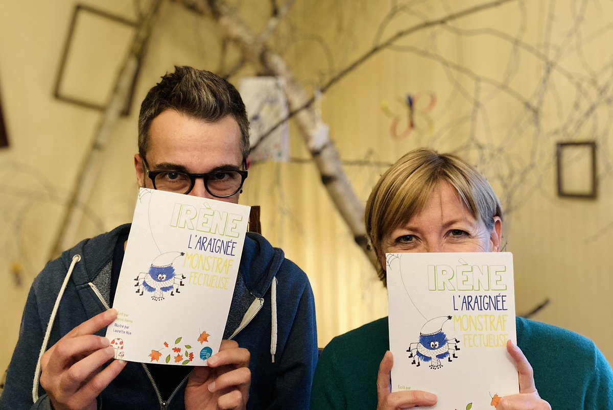 Et voici Irène, l’araignée monstraffectueuse ! 
Dispo dès maintenant en commande sur la boutique en ligne : lapetitefabriquedelivres.fr/produit/irene-…

Un mini roman illustré pour les tous petits ! 
Idéal aussi en première lecture ! 
@lapetitefabriquedelivres