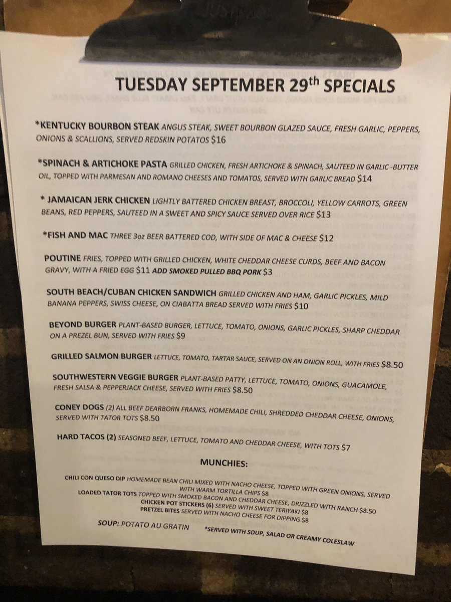ontherocksmi's tweet photo. Tuesday specials, kitchen open till 1am https://t.co/9gwpHHQRKI