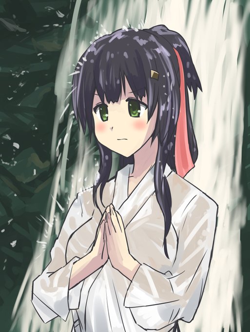 滝行のtwitterイラスト検索結果