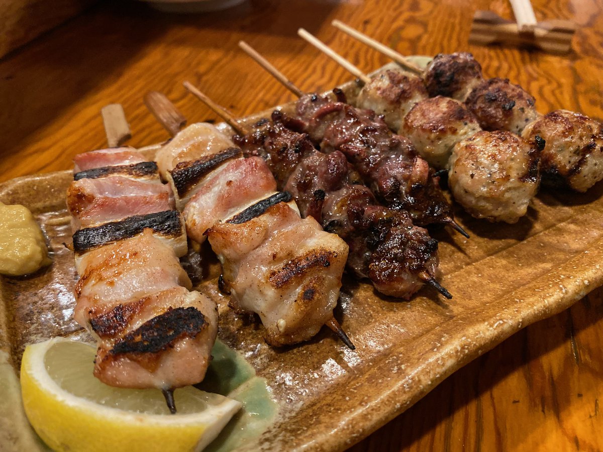 My favorite low-carb bar food is definitely yakitori (chicken on sticks) and yakiton (sub chicken for pork). The only downside is that my weak American stomach is no match for often-slightly-undercooked poultry so it's a bit of a dice roll