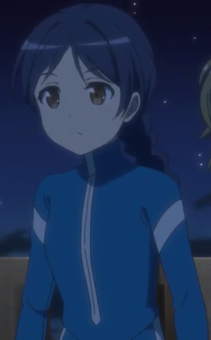 美海活動部 万里小路 楓のお気に入りのシーン アニメ第７話より ウェットスーツ姿と ダイビングシーン