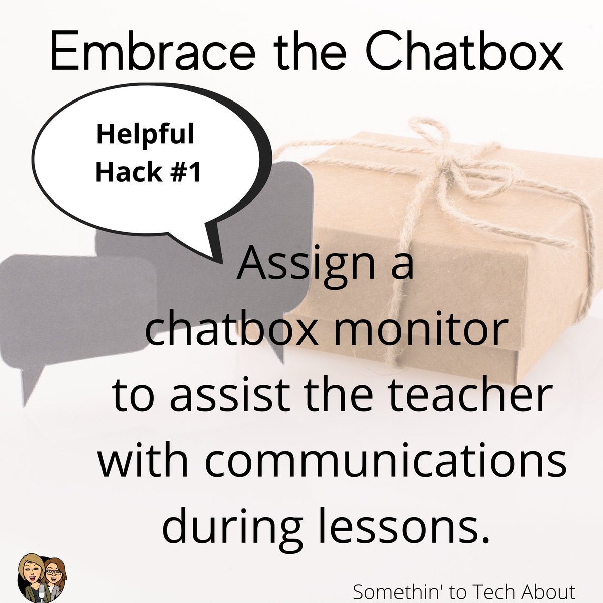sttechabout's tweet image. The Chat Box in virtual conferencing platforms can be a powerful tool for teachers and students. Let's embrace some of the ways the chatbox can help engage students throughout virtual lessons. #chatbox #helpfulhack