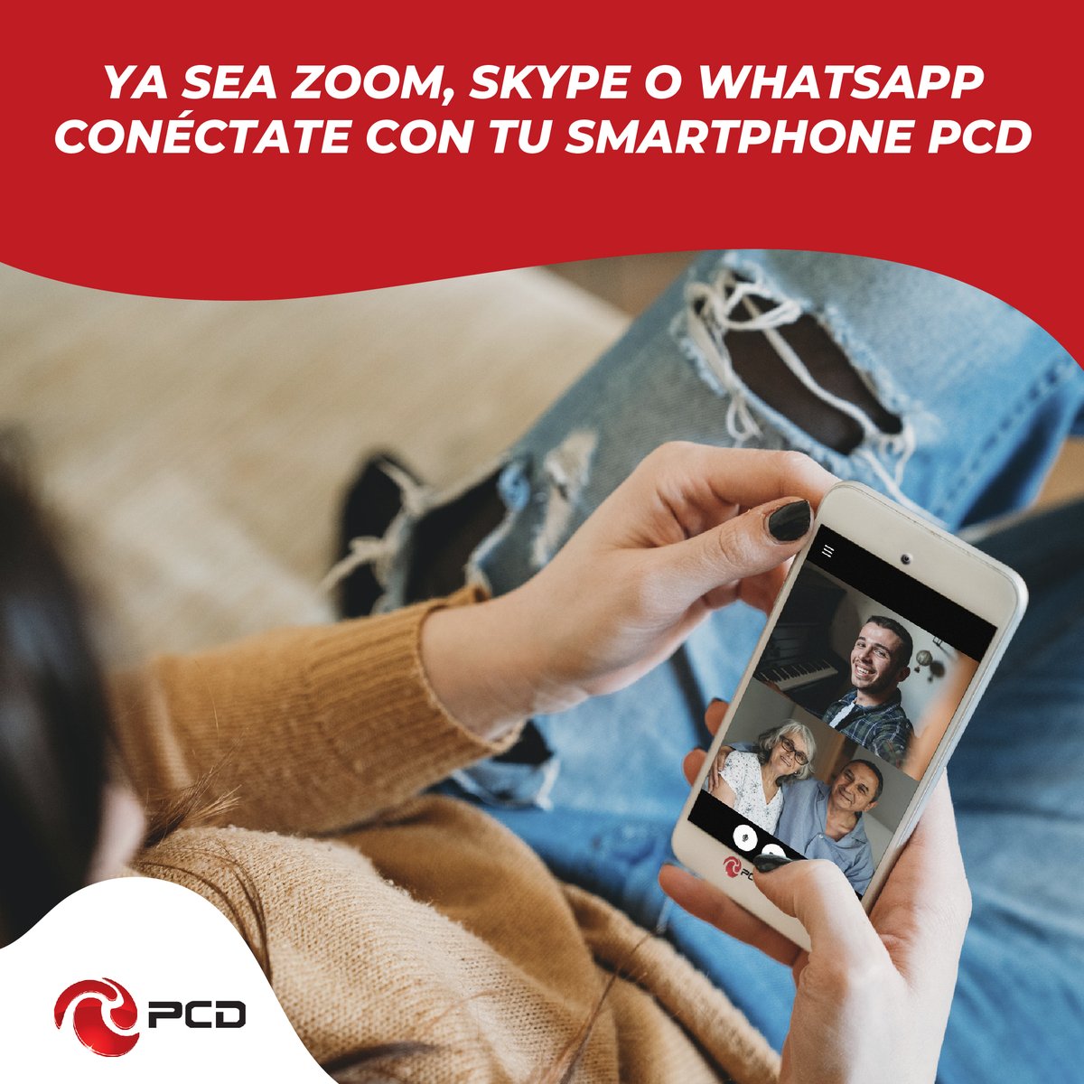 PCDlatam's tweet photo. Tus apps de videollamadas favoritas las puedes usar desde tu smartphone PCD, conéctate con la mejor tecnología 4G LTE.

#PCDLatam #PCD #TecnologiaATuAlcance #instagood #QuedateEnCasa #conectamosfamilias https://t.co/PqlsEVJU9o