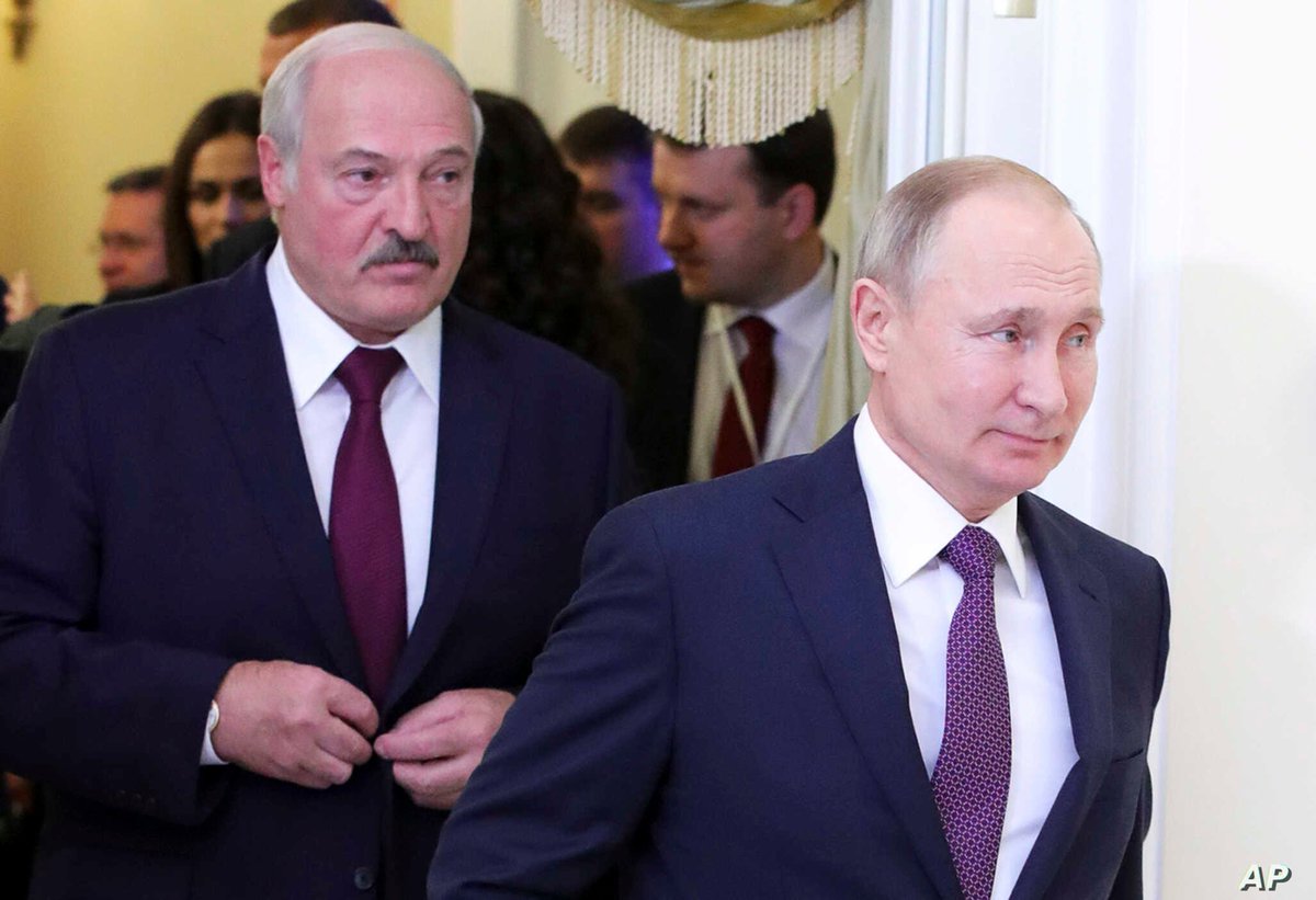 Reuters: #Britain and #Canada imposed
travel bans and asset freezes on Tuesday on #Belarusian_President
Alexander #Lukashenko, his son and other senior officials over
accusations their government rigged an election and committed
violence against protesters. https://t.co/ScRhCjMQWW